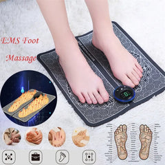 EMS Foot Massager Mat with Remote