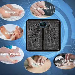 EMS Foot Massager Mat with Remote