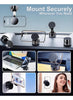 Magnetic Phone Holder for Car (360° Rotatable, Vacuum Suction Cup, Foldable Design)