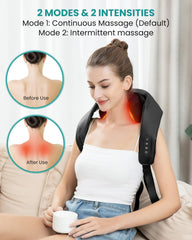 Cordless Neck & Shoulder Massager — Ultimate Relief on the Go