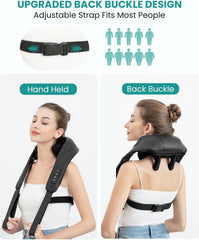 Cordless Neck & Shoulder Massager — Ultimate Relief on the Go