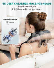 Cordless Neck & Shoulder Massager — Ultimate Relief on the Go