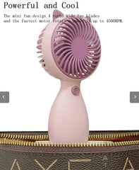 Handheld Portable Rechargeable Mini Fan