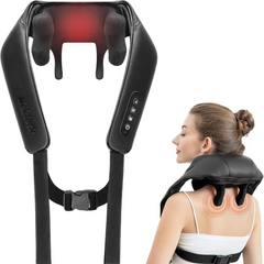 Cordless Neck & Shoulder Massager — Ultimate Relief on the Go