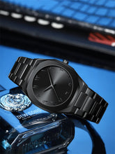 Noiraq™ Stainless Steel Arabic Matt Black Watch | Limited Edition
