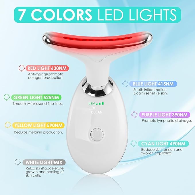 Vaynoor™ EMS Face Lifting Massager – 3 Modes | Anti-Wrinkle | Skin Tightening