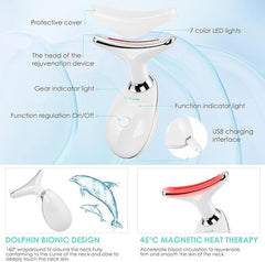 Vaynoor™ EMS Face Lifting Massager – 3 Modes | Anti-Wrinkle | Skin Tightening